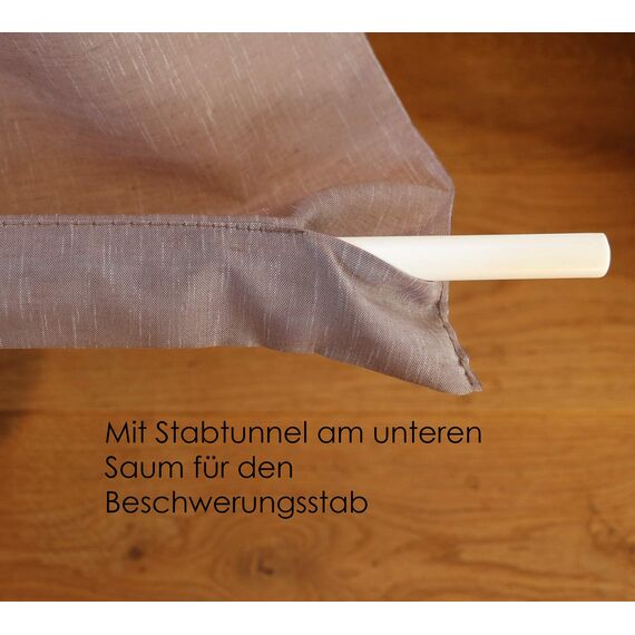 heimtexland ® Schiebevorhang Struktur Schiebegardine Fest Appretur inkl. Zubehör Flächenvorhang 60x245 cm Aubergine Lila Typ593