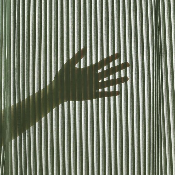 Topfinel Voile Gardinen Kurz Fenster 2er Set 140x145cm Sheer Curtain mit Ösen Vorhang Wohnzimmer Modern Transparent Schlafzimmer Wohnzimmer Vorhänge Durchsichtig Küche Gardine Grün