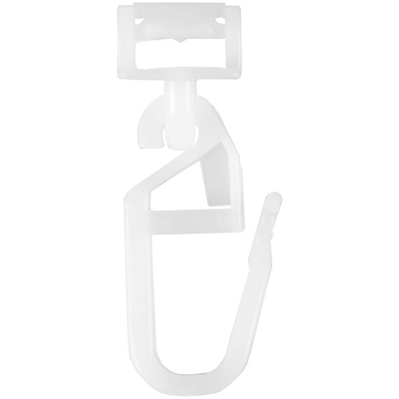 Bestlivings Klickgleiter (200er Pack) für Aluminiumschienen - 100% Kunststoff - Faltenleghaken Faltengleiter in versch. Ausführungen