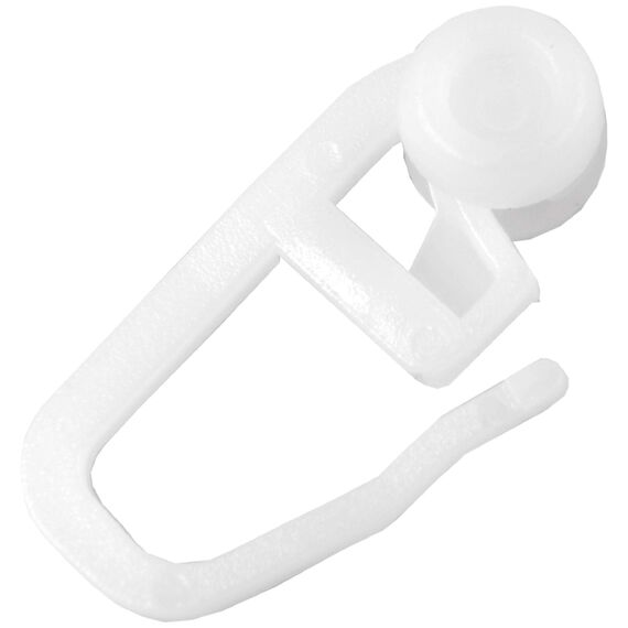 Bestlivings 200 Stück Gardinenröllchen 8mm für Vorhangschiene, Universal Gardinenrollen Innenlaufrollen für alle gängigen Gardinenschienen
