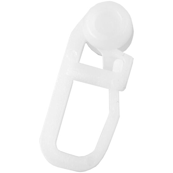 Bestlivings 100 Stück Gardinenröllchen 8mm für Vorhangschiene, Universal Gardinenrollen Innenlaufrollen für alle gängigen Gardinenschienen