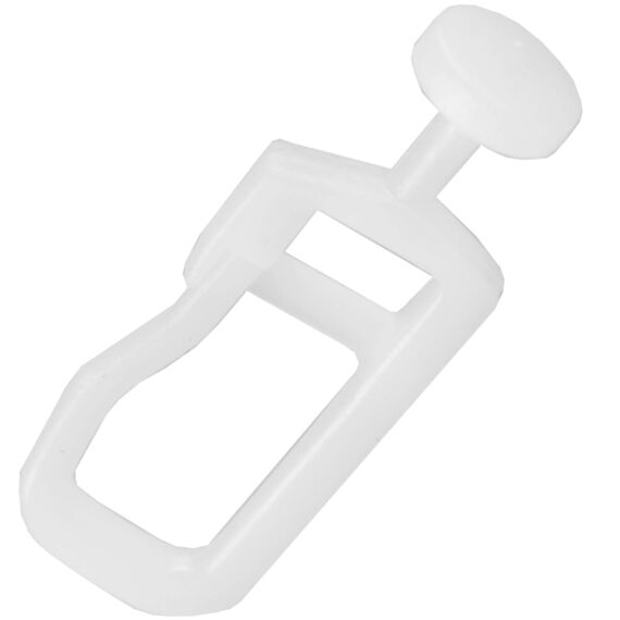 Bestlivings 150 Stück Vorhanggleiter 7mm für Vorhangschiene, Universal Gardinenrollen Innenlaufrollen für alle gängigen Gardinenschienen