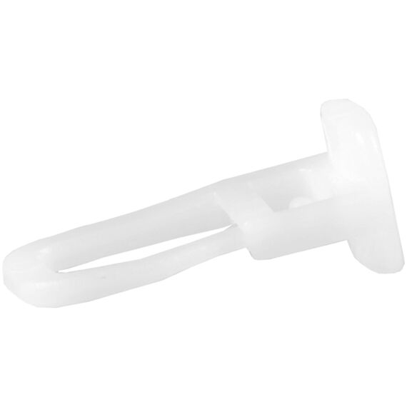 Bestlivings 50 Stück Vorhanggleiter 11x10mm für Vorhangschiene, Universal Gardinenrollen Innenlaufrollen für alle gängigen Gardinenschienen