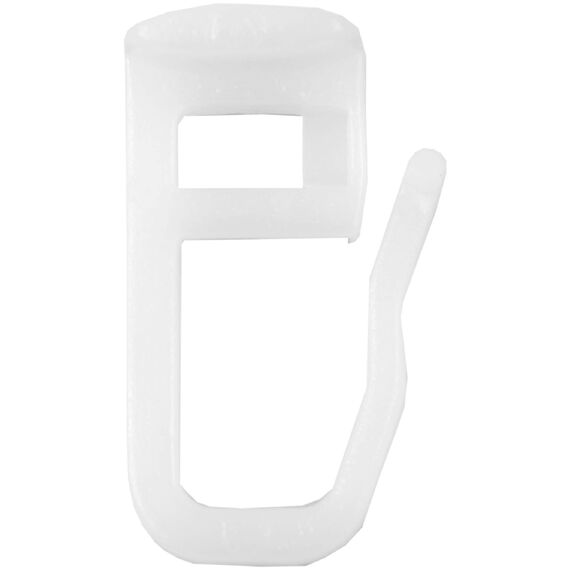 Bestlivings 100 Stück Vorhanggleiter 11x10mm für Vorhangschiene, Universal Gardinenrollen Innenlaufrollen für alle gängigen Gardinenschienen