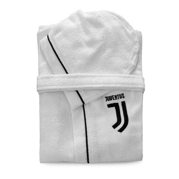 FC Juventus, Bademantel aus Mikrofrottee, für Jungen 6 ANNI Bianco