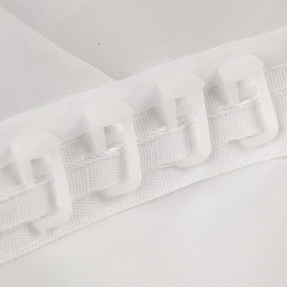 Bestlivings 100 Stück Vorhanggleiter 11x10mm für Vorhangschiene, Universal Gardinenrollen Innenlaufrollen für alle gängigen Gardinenschienen