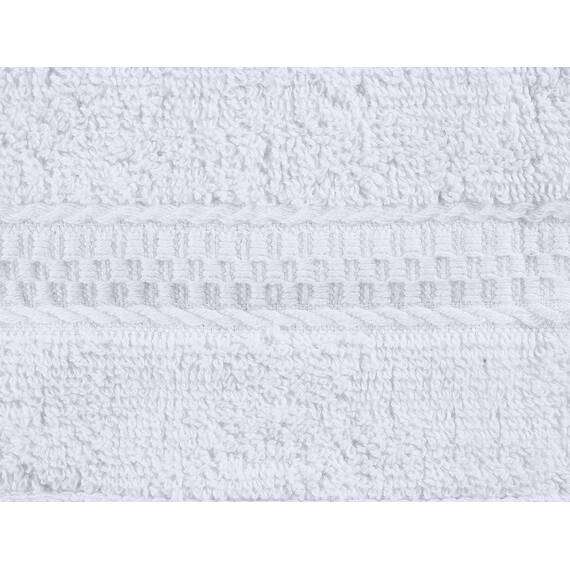 Utopia Towels - 12er Pack Seiftücher mit Aufhängeschlaufen 30x30 cm, aus 100% Baumwolle weiche und saugfähige Waschlappen für die Gesichtsreinigung (Weiß)