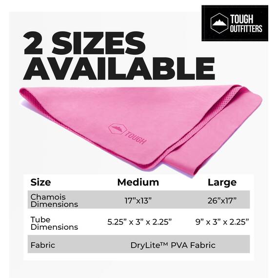 Tough Outfitters Schnell trocknendes Handtuch, Reisehandtuch, leicht, kompakte Mikrofaser-Handtücher für Körper, Camping, Schwimmen, Strand, Rucksackreisen, schnelltrocknend für Schwimmer