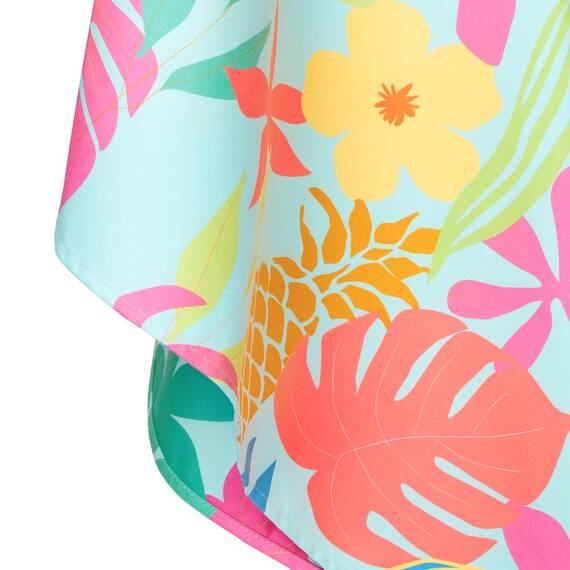 Dock & Bay Strandhandtuch - Schnell trocknende Mikrofaser, ohne Sand - Kompakt, Leicht - 100% recycelt - Inklusive Beutel - Aloha Glow, Large (160x90cm, 63x35)