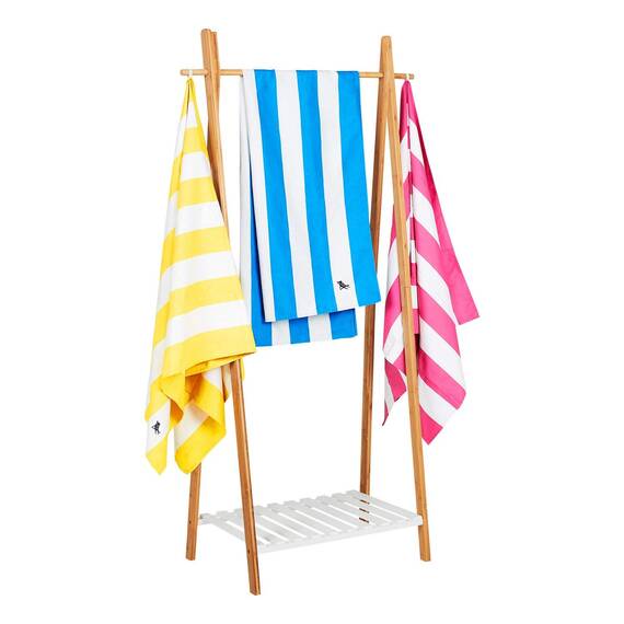 Dock & Bay Strandhandtuch - Schnell trocknende Mikrofaser, ohne Sand - Kompakt, Leicht - 100% recycelt - Inklusive Beutel - Cabana - Set of 6, Extra Large (200x90cm, 78x35)