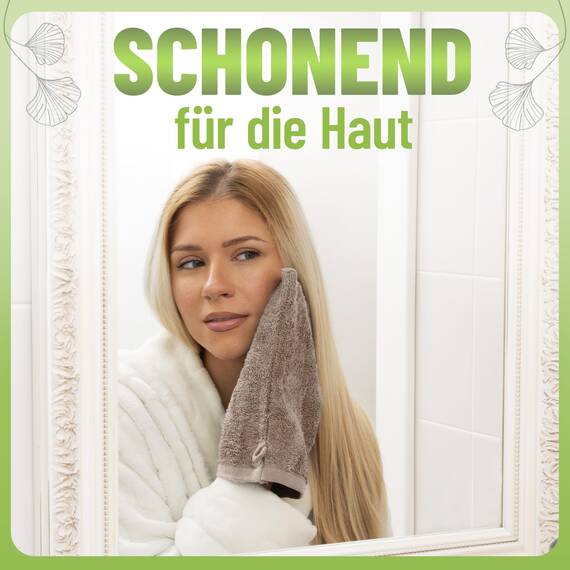 NatureMark 10x Waschhandschuhe aus Frottee 100% Baumwolle – Weich und Robust, Ideal für die tägliche Pflege und Gäste – Sand/Beige, 15x21 cm