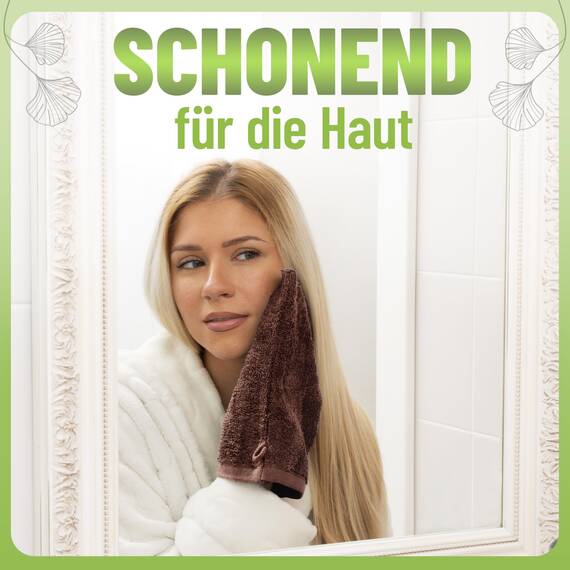 NatureMark 10x Waschhandschuhe aus Frottee 100% Baumwolle – Weich und Robust, Ideal für die tägliche Pflege und Gäste – Schoko Braun, 15x21 cm