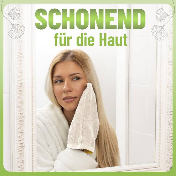 NatureMark 10x Waschhandschuhe aus Frottee 100% Baumwolle – Weich und Robust, Ideal für die tägliche Pflege und Gäste – Natur/Creme, 15x21 cm