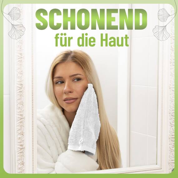 NatureMark 10x Waschhandschuhe aus Frottee 100% Baumwolle – Weich und Robust, Ideal für die tägliche Pflege und Gäste – Bordeaux/Weiss, 15x21 cm