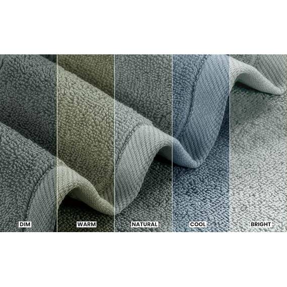 Utopia Towels - 4er-Pack Badetücher Set Premium 100% ringgesponnene Baumwolle 69 x 137 cm Handtücher, sehr saugfähig, weiches Gefühl Duschtücher (Kühles Grau)