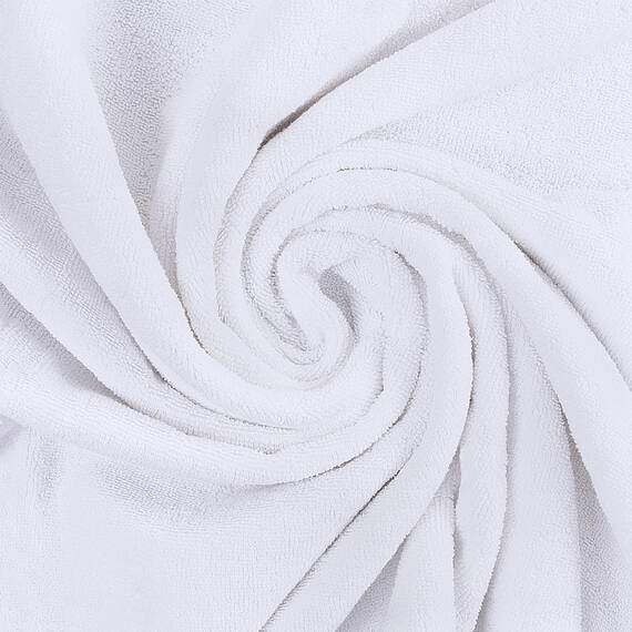 Utopia Towels - 2er Badetücher Groß aus Baumwolle mit Aufhänger, Saunatücher,Badehandtücher Groß, Handtücher 90 x 180 cm (Weiß)