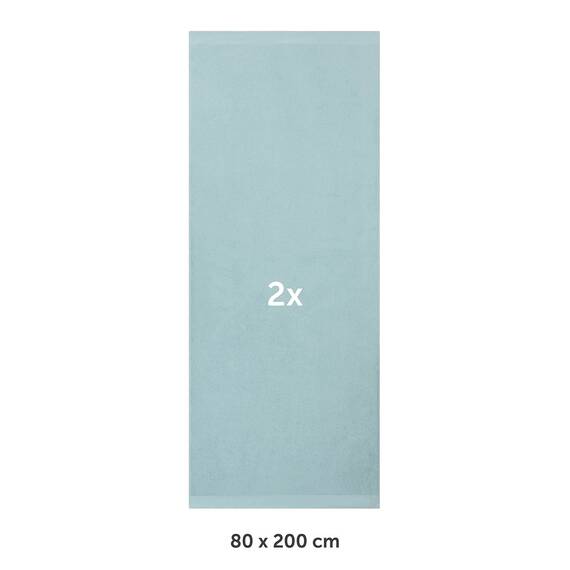 Blumtal Premium Frottier Handtücher Set 2 teilig 100% Baumwolle - Oeko-TEX zertifiziertes Towel 2X (50x100 cm) - Ultra saugstarkes Frottier Handtücher Set waschbar °60 - Towel - Handtuch Braun