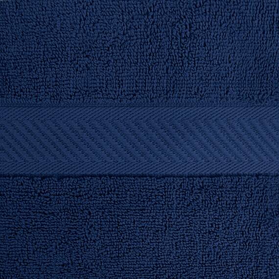 Utopia Towels - 6er-Pack mittelgroße Badetücher aus 100% Baumwolle mit Aufhängeschlaufen, 60x120 cm Duschtuch, weiche und saugfähige Handtücher (Marineblau)