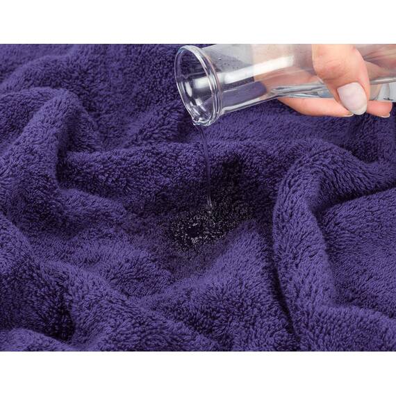 American Soft Linen Premium 3-teiliges Handtuch-Set, 1 Badetuch, 1 Handtuch, 1 Waschlappen, 100% Baumwolle, türkische Handtücher für Badezimmer, Lila
