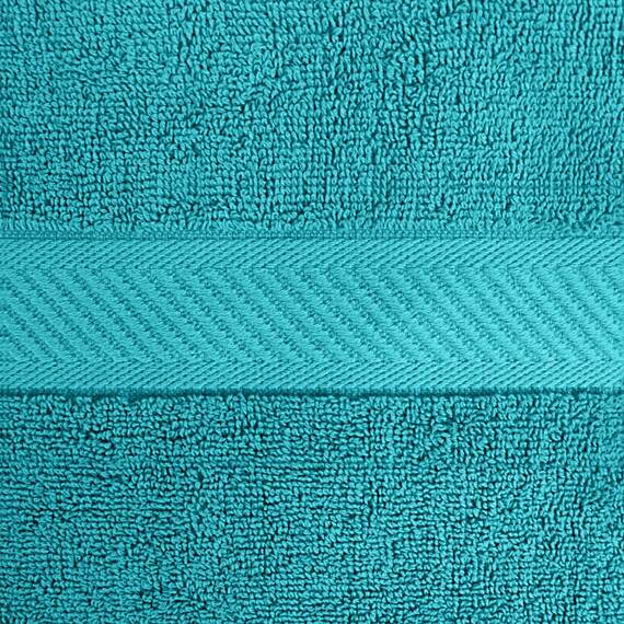 Utopia Towels - 6er-Pack mittelgroße Badetücher aus 100% Baumwolle mit Aufhängeschlaufen, 60x120 cm Duschtuch, weiche und saugfähige Handtücher (Türkis)