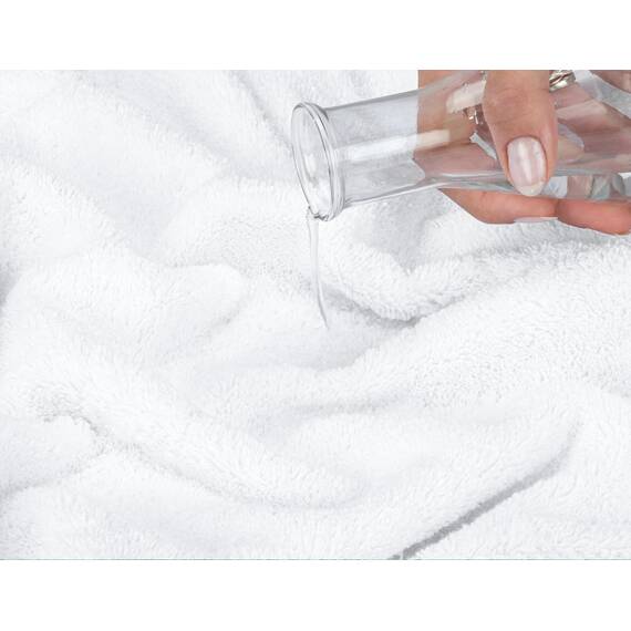 American Soft Linen Luxus-Waschlappen für Badezimmer, 100% Baumwolle, 4-teiliges türkisches Waschlappen-Set, 33 x 33 cm, weiche Lappen für Körper und Gesicht, Weiß
