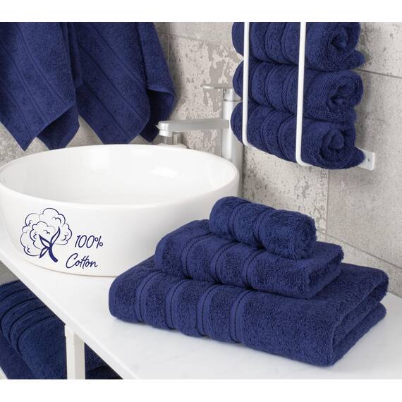 American Soft Linen Hochwertige türkische Baumwolle, luxuriöse Hotelqualität für maximale Weichheit und Saugfähigkeit.