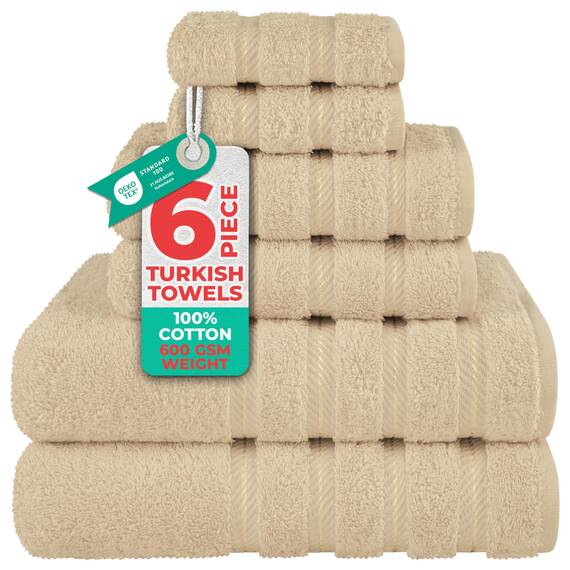 American Soft Linen Hochwertige türkische Baumwolle, luxuriöse Hotelqualität für maximale Weichheit und Saugfähigkeit.