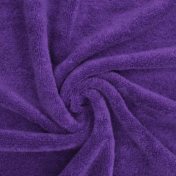 American Soft Linen Salem Waschlappen-Sets, 4-teilig, luxuriös, 600 g/m², 100 % Baumwolle, Waschlappen für Badezimmer, 33 x 33 cm, hochwertige Handtücher, Lila