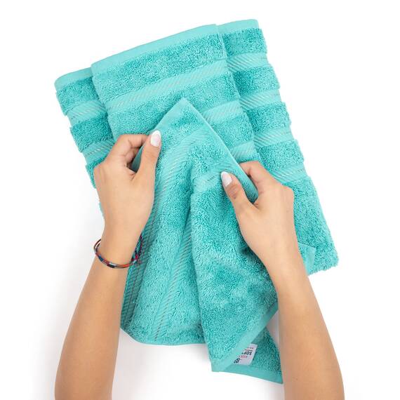 American Soft Linen Hochwertige türkische Baumwolle, luxuriöse Hotelqualität für maximale Weichheit und Saugfähigkeit.