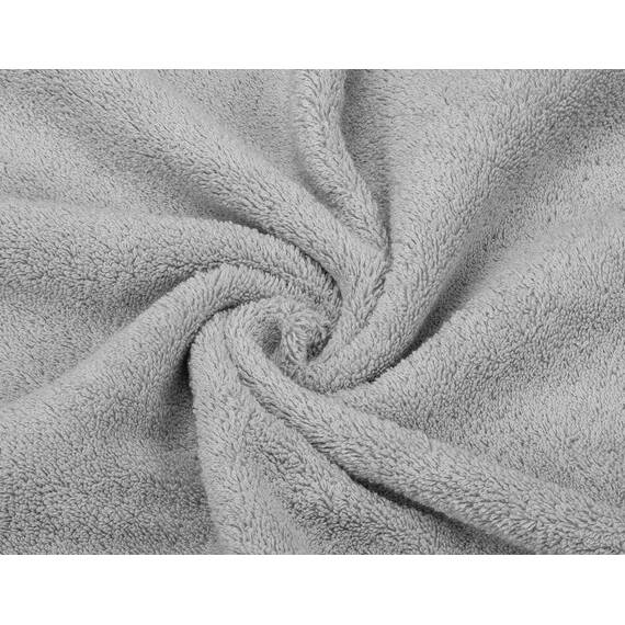 American Soft Linen Hochwertiges und luxuriöses Komplett-Set aus 3-teiligem Handtuch-Set für Küche und Bad, Baumwolle für maximale Weichheit und Saugfähigkeit, Rockridge Grey