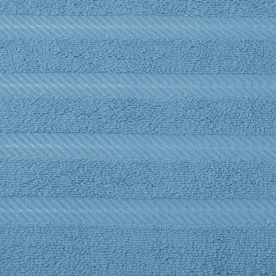 American Soft Linen 100% Türkische Carde Baumwolle 6-teiliges Handtuch-Set, 560 GSM Handtücher für Badezimmer, Superweich, 2 Badetücher, 2 Handtücher, 2 Waschlappen, Hellblau