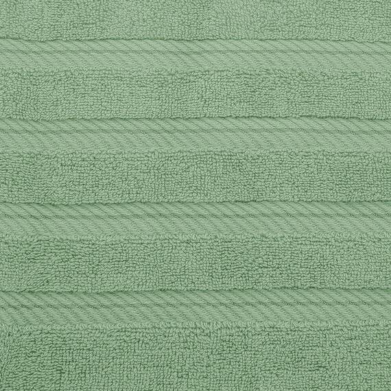 American Soft Linen, Handtuch-Set, 100% türkische Baumwolle, 6-teilig, saugfähig, langlebig, weich und flauschig, für Hotel- und Spa-Badetücher, 610 g/m², 2 Badetücher (Badwäsche-Set, Salbeigrün)