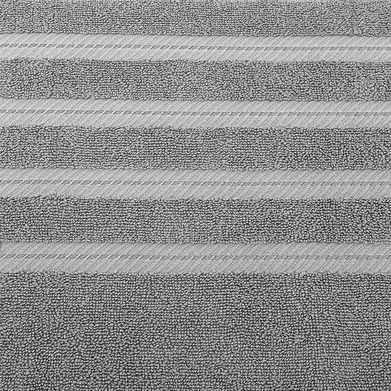 American Soft Linen, Handtuch-Set, 100% türkische Baumwolle, 6-teilig, saugfähig, langlebig, weich und flauschig, für Hotel- und Spa-Badetücher, 2 Handtücher (Badwäsche-Set, Rockridge Grey)