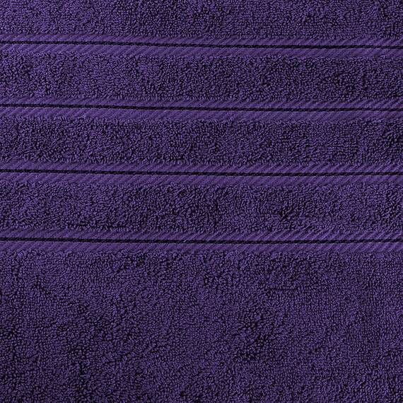 American Soft Linen Handtuch-Set, 100% türkische Carde-Baumwolle, 6-teilig, 560 g/m² Handtücher für Badezimmer, superweich, 2 Badetücher, 2 Handtücher, 2 Waschlappen, Rich Purple