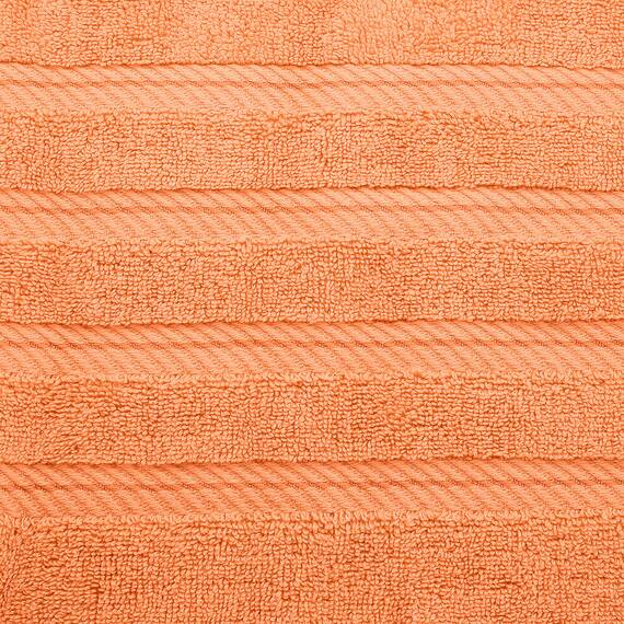 American Soft Linen, 6-teiliges Handtuch-Set, 100% türkische Baumwolle, saugfähig, langlebig, weich und flauschig, Hotel- und Spa-Badehandtücher, 610 g/m², Badwäsche-Set, Malibu Pfirsichfarben
