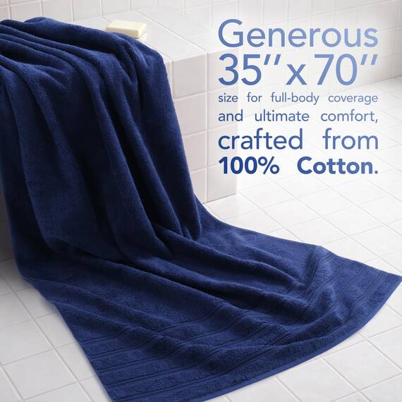 American Soft Linen Hochwertige türkische Baumwolle, luxuriöse Hotelqualität für maximale Weichheit und Saugfähigkeit.