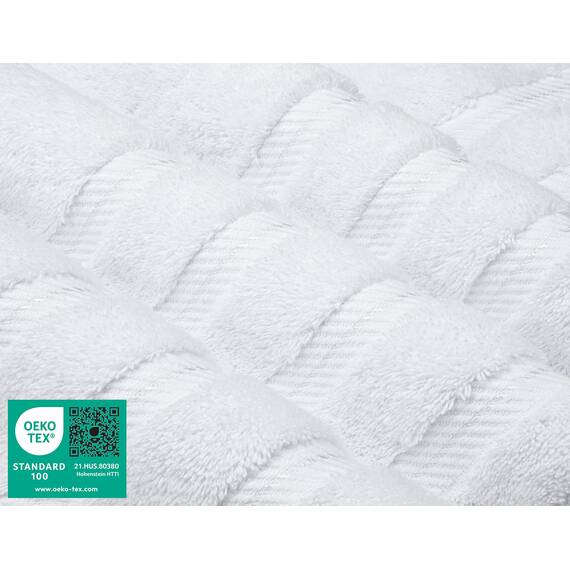 American Soft Linen Hochwertiges Luxus-Hotel & Spa, 6-teiliges Handtuch-Set, türkische Baumwolle für maximale Weichheit und Saugfähigkeit, Weiß