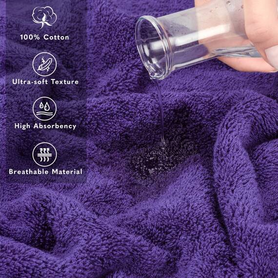 American Soft Linen Hochwertige türkische Baumwolle, luxuriöse Hotelqualität für maximale Weichheit und Saugfähigkeit.