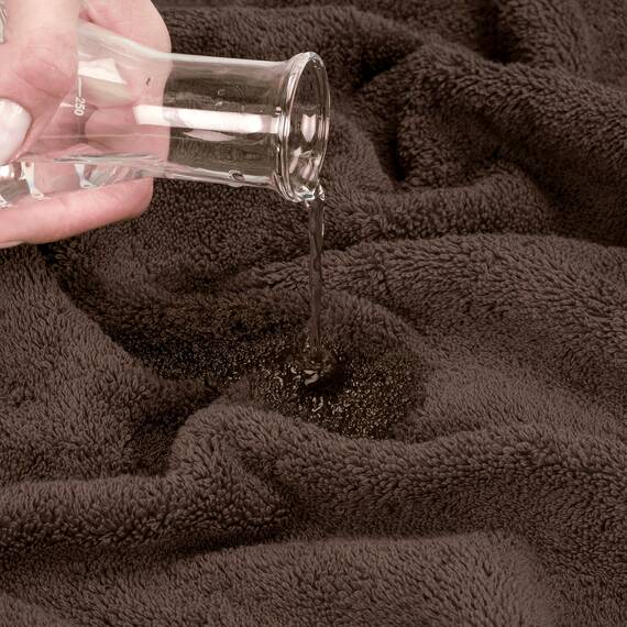 Cotton Paradise 6-teiliges Handtuch-Set, 100% türkische Baumwolle, weiche, saugfähige Handtücher für Badezimmer, 2 Badetücher, 2 Handtücher, 2 Waschlappen, braunes Handtuch-Set