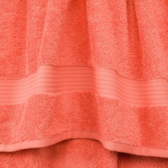 Cotton Paradise 6-teiliges Handtuch-Set, 100% Baumwolle, weich, saugfähig, türkische Handtücher für Badezimmer, 2 Badetücher, 2 Handtücher, 2 Waschlappen, Korallenhandtuch-Set
