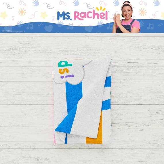 Franco Ms. Rachel Kids Badetuch/Pool- / Strandtuch, superweich, Baumwolle, 147,3 x 71,1 cm, offizielles Lizenzprodukt