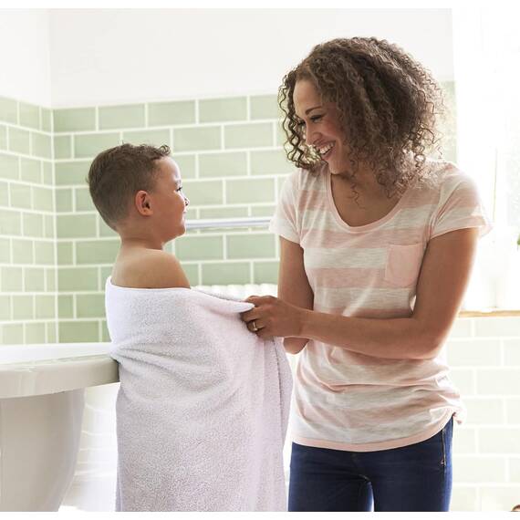Utopia Towels Badetücher Set - Lightweight Multipurpose Schnelltrocknendes Handtuch - High Absorbency (6 Pack,Weiß, 56 x 112 cm)
