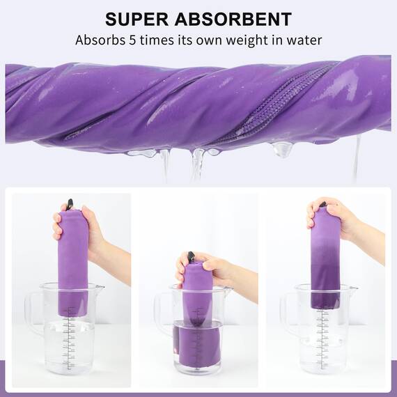 Rainleaf Mikrofaser-Handtuch, perfektes Reise-, Fitness- und Camping-Handtuch, schnell trocknend, super saugfähig, ultrakompakt, leicht, geeignet für Reisen, Strand, Dusche, Rucksackreisen, Pool