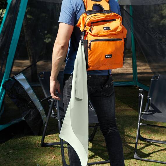 Rainleaf Mikrofaser-Handtuch, perfektes Reise-, Fitness- und Camping-Handtuch, schnell trocknend, super saugfähig, ultrakompakt, leicht, geeignet für Reisen, Strand, Dusche, Rucksackreisen, Pool