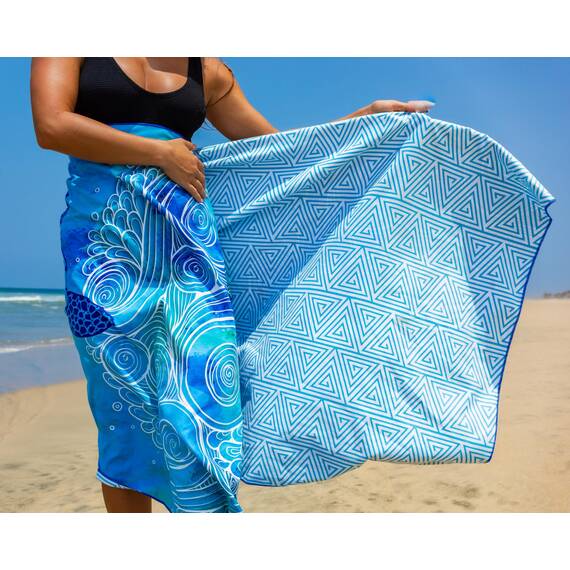 Elite Trend Mikrofaser-Handtücher – schnell trocknend, für Camping, Sport, Strand, Rucksackreisen, Yoga, Fitnessstudio, Reisehandtuch, XL, 78 x 35 cm, mit Tasche, weich, kompakt, leicht
