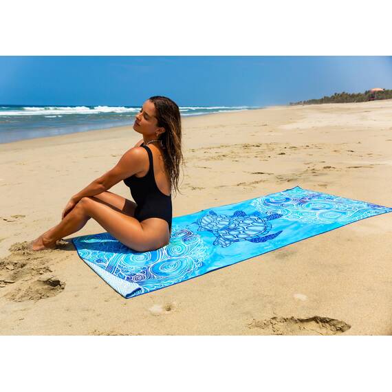 Elite Trend Mikrofaser-Handtücher – schnell trocknend, für Camping, Sport, Strand, Rucksackreisen, Yoga, Fitnessstudio, Reisehandtuch, XL, 78 x 35 cm, mit Tasche, weich, kompakt, leicht