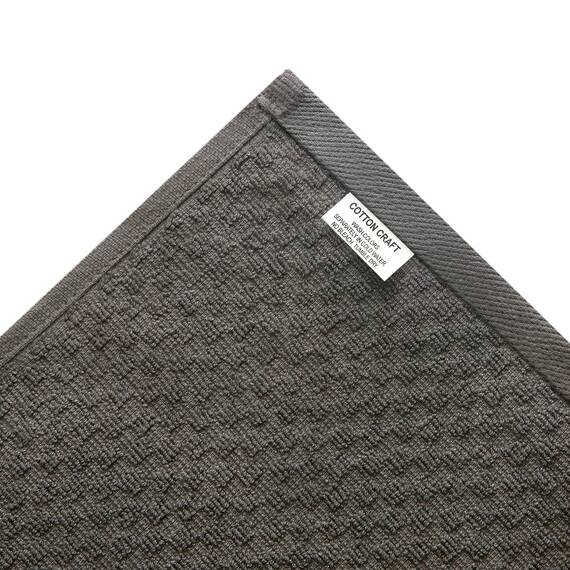 COTTON CRAFT Tolle Frottee-Küchentücher, wiederverwendbar, 100% Baumwolle, europäischer Stil, Waffelgewebe, Geschirrtuch, schnell trocknend, fusselarm, weich, saugfähig, ca 41 x 71 cm groß, 8