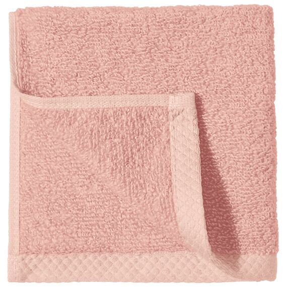 Amazon Basics Handtuch-Set, schnelltrocknend, 3-teilig Waschlappen Washcloth petal pink