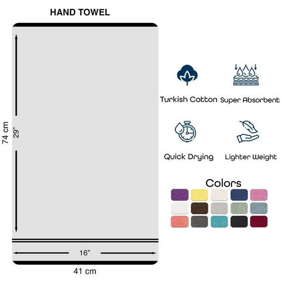 Hammam Linen Burgunderrote Handtücher 4er-Pack – 16 x 30 türkische Baumwolle Premium Qualität weich und saugfähig kleine Handtücher für Badezimmer
