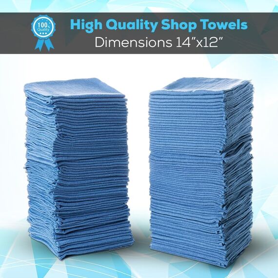 Simpli-Magic Premium Reinigungstücher, 35,6 x 30,5 cm, handelsübliche Qualität, blau, 100 Stück